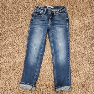 KanCan Distressed Blue Boyfriend Jeans